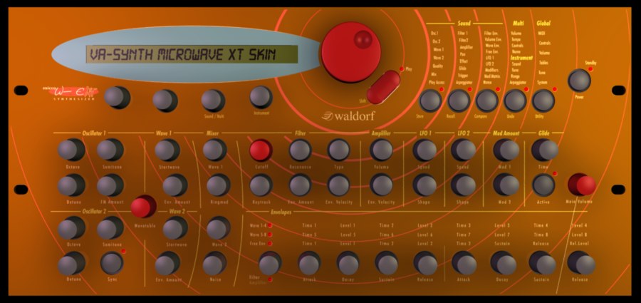 2D-Console to emulate Waldort Microwave XT Synthesis