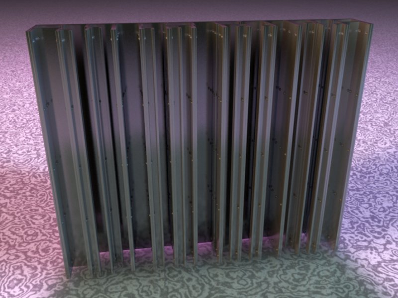 An Aluminum Diffuser - Jrgen Schuhmacher - C4D Demo