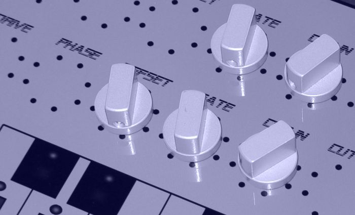 Front Plate for the FPGA based drum computer