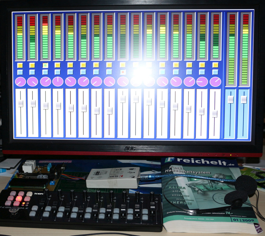 FPGA based Digital Mixing Console